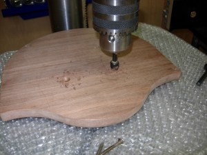 Counter-sinking the back side