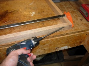 Assembling the frames