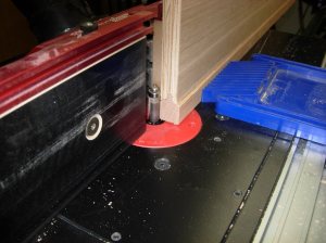 Flush trimming the new edge band