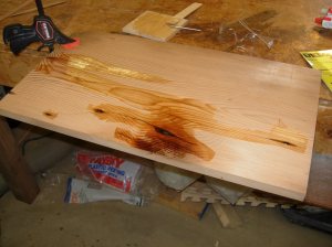 Filling the back side as well