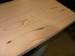 Planed down epoxy, side two