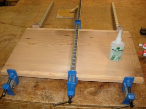 Attached side rails with the CA glue this time