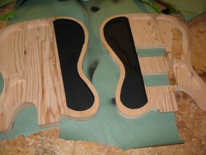 Paint dried, masking removed