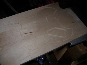 Back side of the bottom half