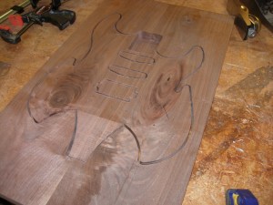 Front side of the upper half