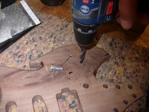 Drilling volume and tone holes