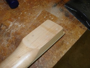 Cut and sanded
