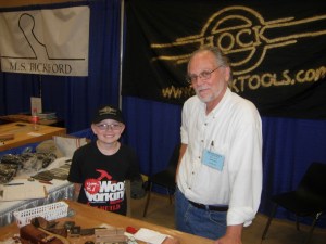 Adam's new best friend, Ron Hock