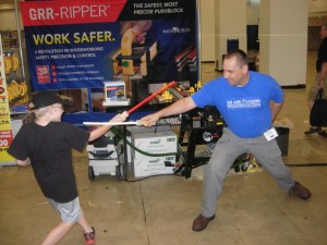 Fencing lessons form Tom Iovino