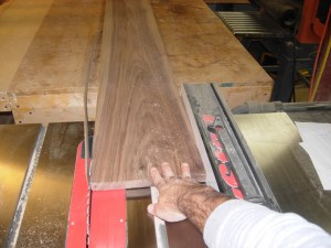 Cleaning up the sides