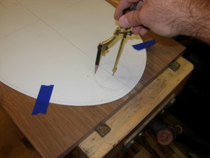 Locating the round pocket