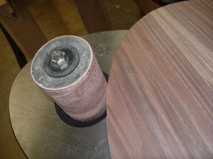 Sanding down to the line