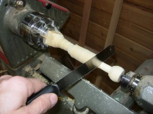 Separating the two pieces