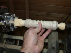 Releasing the finished handle