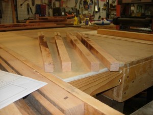 All four legs tapered