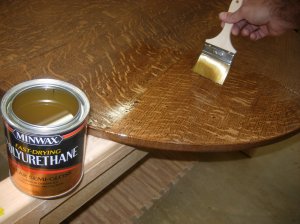 Applying the first coat