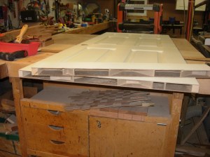 Filled with cardboard