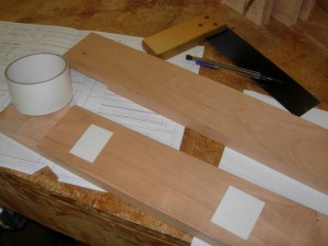 Taping together the verticals