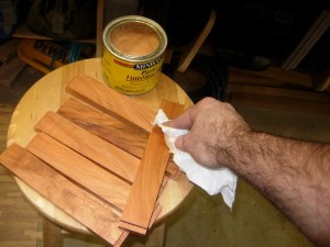 A coat of paste wax