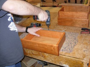 Pre-tapping the hole