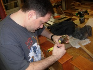 Locating the drawer centers