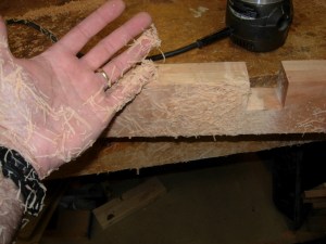 Clingy shavings, weird...