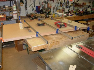 Second top glued and doweled