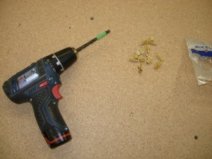 Installing some locating pins