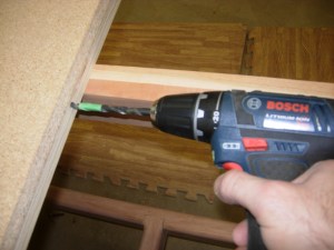 Drilling in the dents