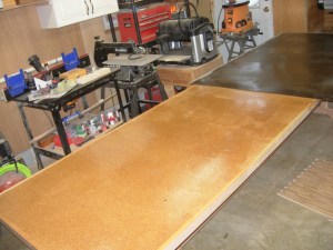 The second half is glued up