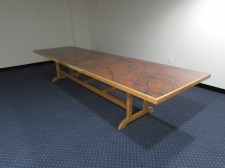 Cherry Trestle table