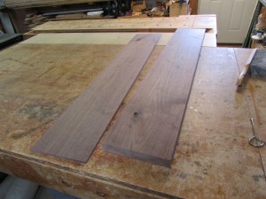 Re-sawn and planed