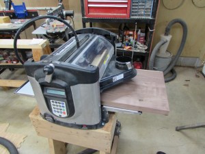 Setting up the carve