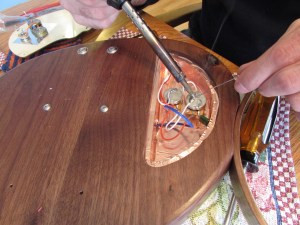 Wiring up the controls