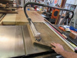 Ripping 100 year-old hemlock