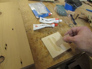 Mixing up epoxy