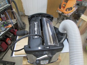 The bottom, loaded and carving