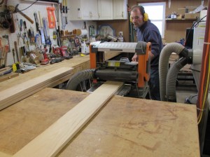 Planing down to 3/4"