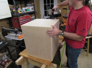 Attaching the bottom