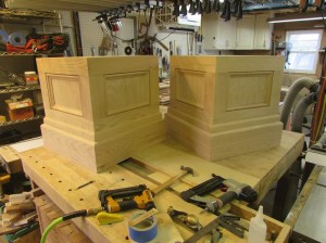 Base cap installation complete