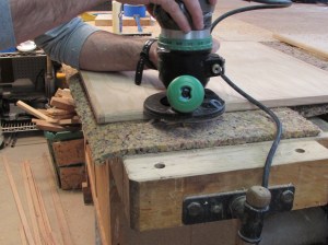 Adding a round-over, top and bottom