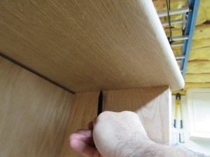 Marking out where the verticals hit