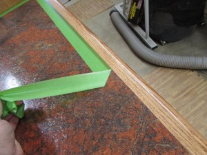 Frog tape worked great