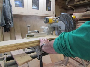 Cutting all the boards to 48