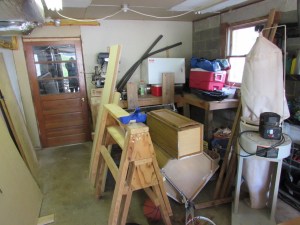 Future home of the dust collector