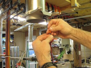 Connecting the wires