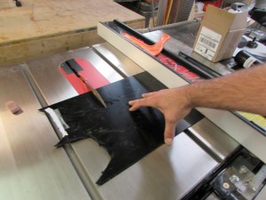 Trimming down the plastic