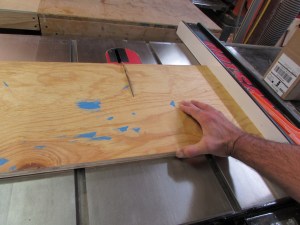 Cutting scrap backer boards