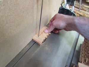 Cutting the plugs free