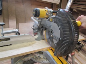 Cutting down the maple